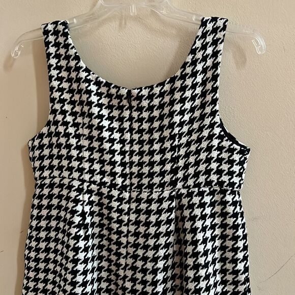 Women’s Small Beautiful houndstooth high waisted classic career dress - Picture 11 of 16